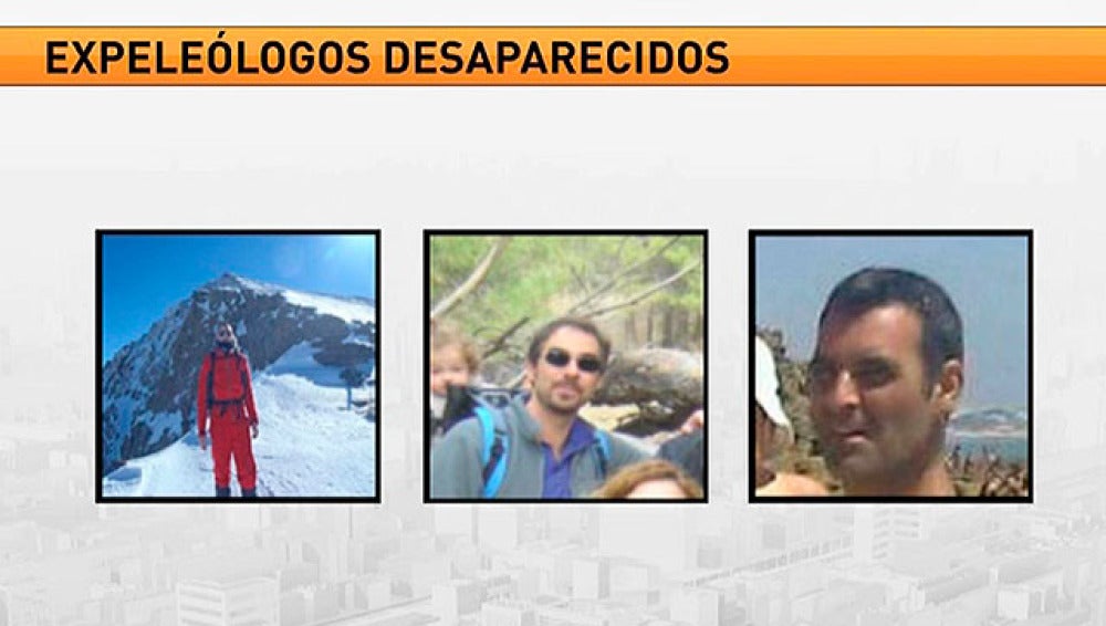 Los tres espeleólogos desaparecidos en Marruecos