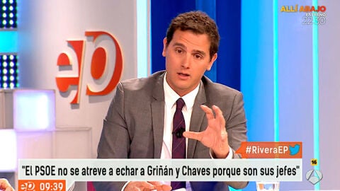 Albert Rivera, en una entrevista en Espejo P&uacute;blico