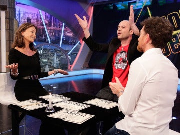 Isabel Preysler con Jandro en El Hormiguero 3.0