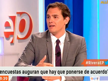 Albert Rivera, en Espejo Público Albert Rivera, en Espejo Público