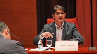 La Fiscalía abre una investigación a Oriol Pujol por un delito de amenazas contra un concejal de Ciudadanos