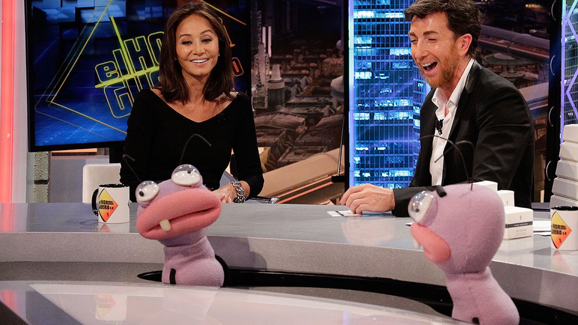 Isabel Preysler con Trancas y Barrancas en El Hormiguero 3.0