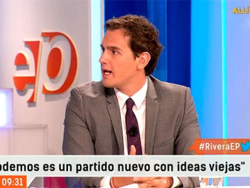 Albert Rivera, en Espejo Público Albert Rivera, en Espejo Público