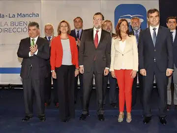 Acto de presentación de candidatos del PP a las alcaldías de las capitales de provincia castellanomanchegas. Acto de presentación de candidatos del PP a las alcaldías de las capitales de provincia castellanomanchegas.
