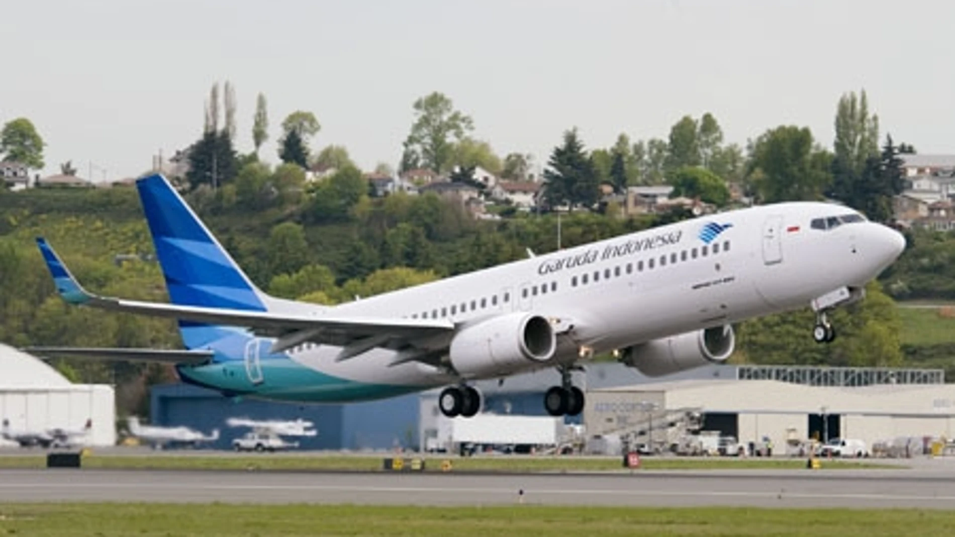 Avión de la compañía indonesia Garuda Avión de la compañía indonesia Garuda