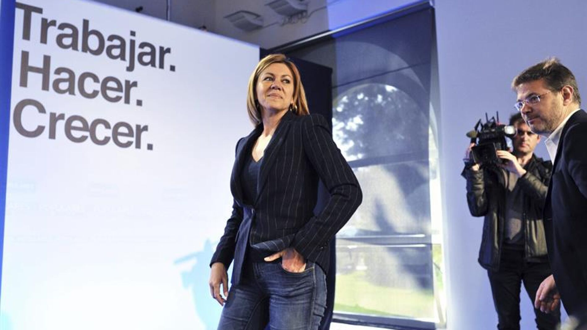 La secretaria general del PP, Mar&iacute;a Dolores de Cospedal