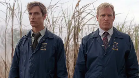 Woody Harrelson y Matthew McConaughey, en ‘True Detective’ Woody Harrelson y Matthew McConaughey, en ‘True Detective’
