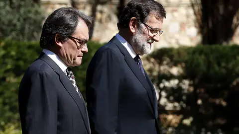 Mariano Rajoy y Artur Mas Mariano Rajoy y Artur Mas
