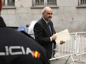 Manuel Chaves llega al Tribunal Supremo para declarar en el caso ERE Manuel Chaves llega al Tribunal Supremo para declarar en el caso ERE