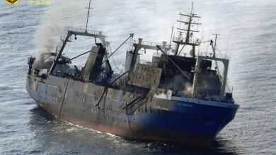 Detectan un reguero de combustible en paralelo a la costa de Gran Canaria