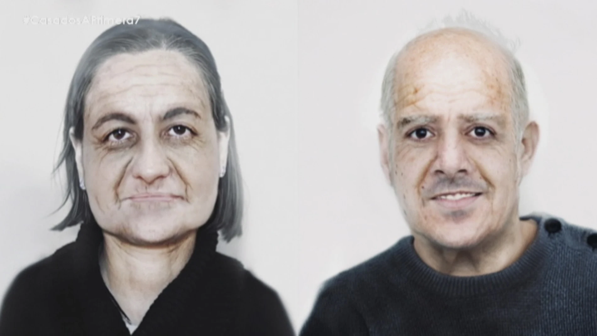 Gloria y Salva se imaginan con 80 años