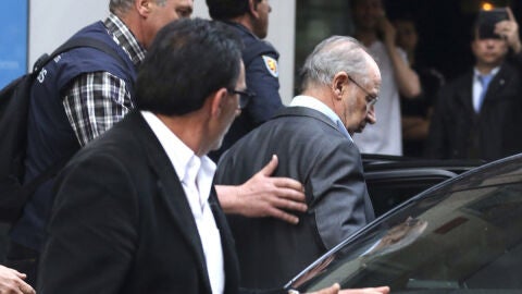 Rodrigo Rato, detenido tras el registro