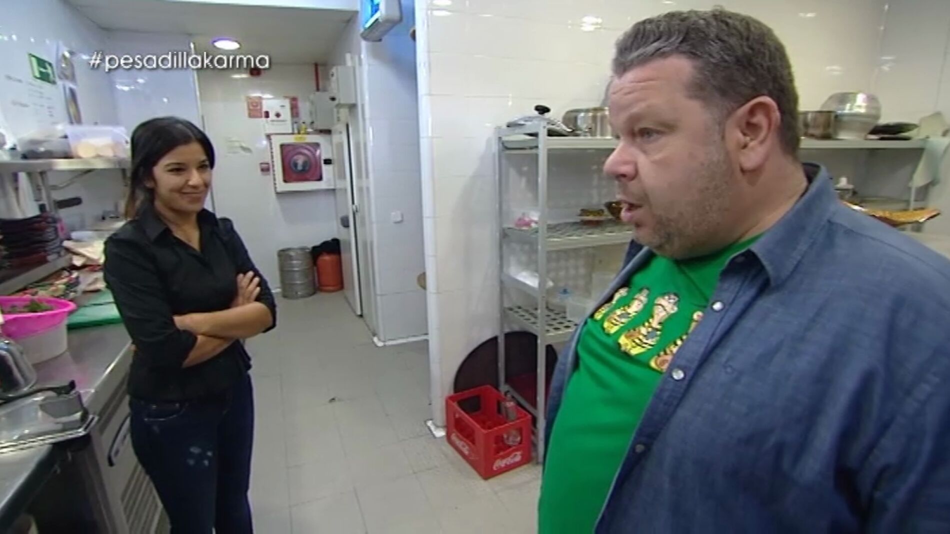 Chicote flipa con la cocina del 'Karma'