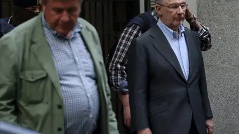 Rodrigo Rato sale de su vivienda en Madrid Rodrigo Rato sale de su vivienda en Madrid