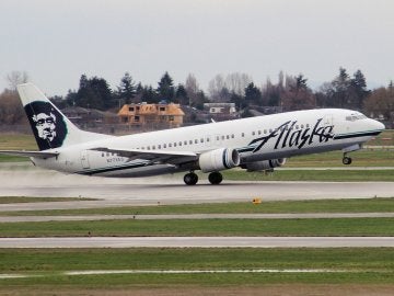 Avión de Alaska Airlines