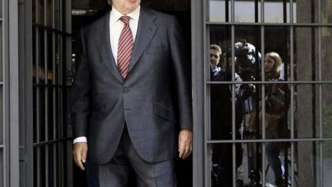 Rodrigo Rato sale de su domicilio