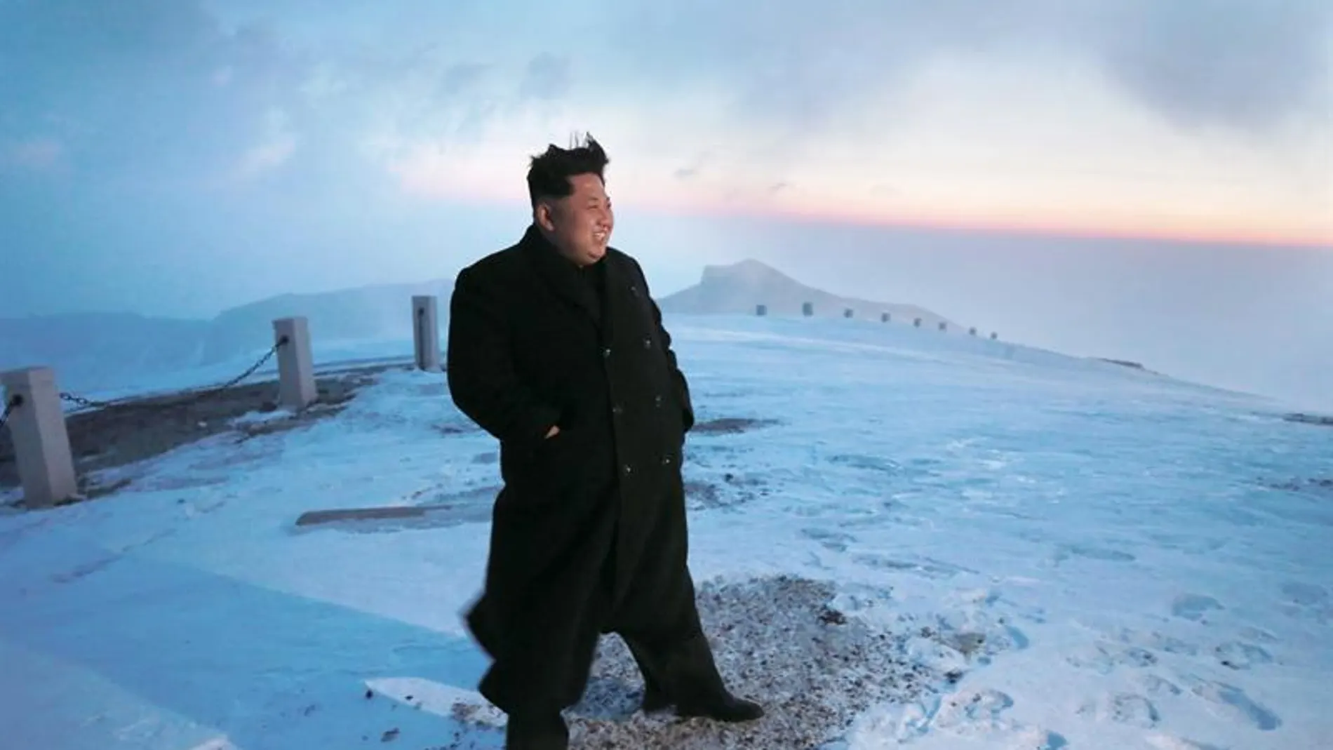 Kim Jong-un escala el Monte Paekdu Kim Jong-un escala el Monte Paekdu