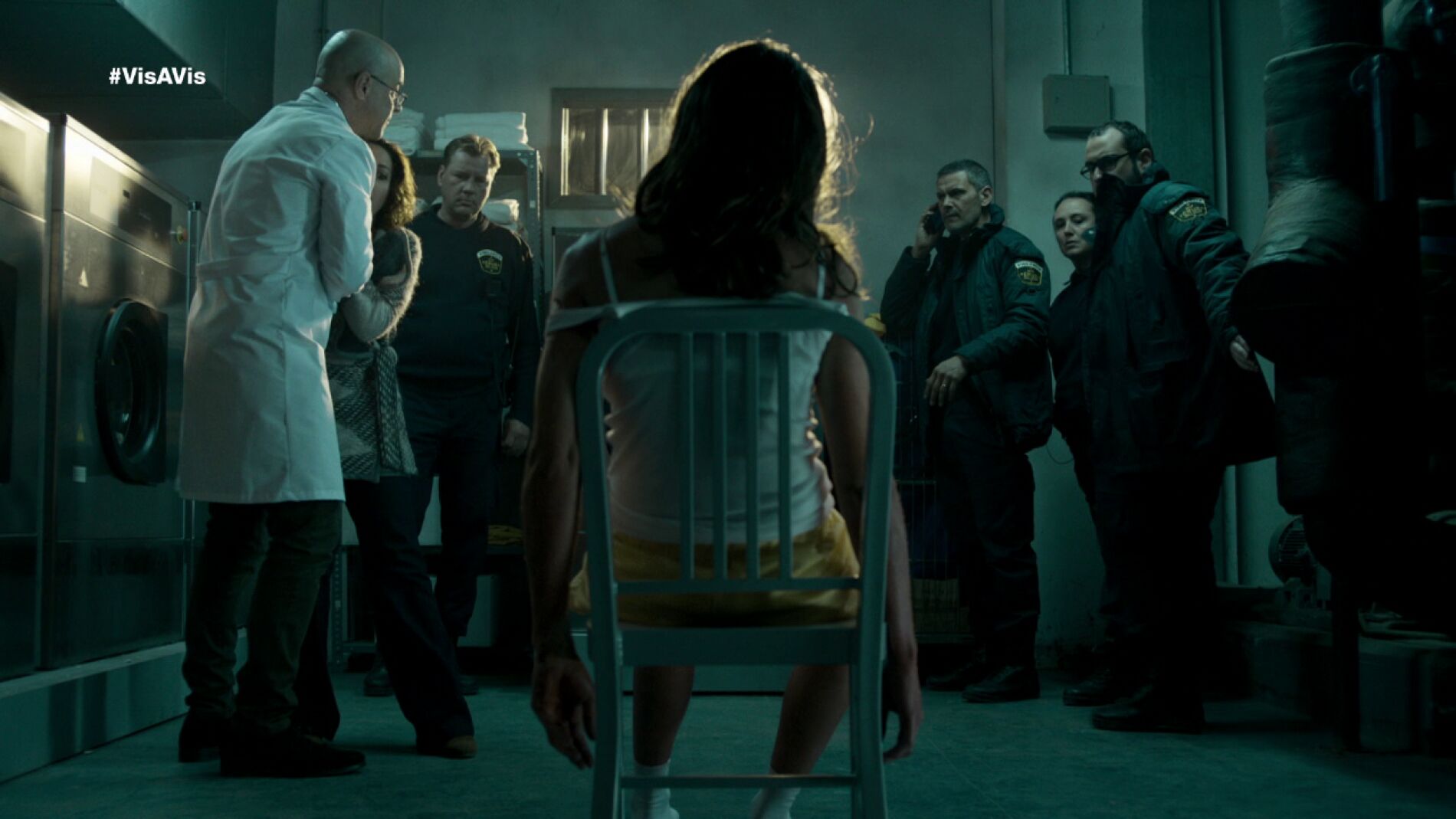 Fabio y Palacios se encuentran a Yolanda muerta en la lavander&iacute;a