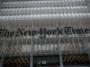 Fachada del periódico 'The New York Times' Fachada del periódico 'The New York Times'