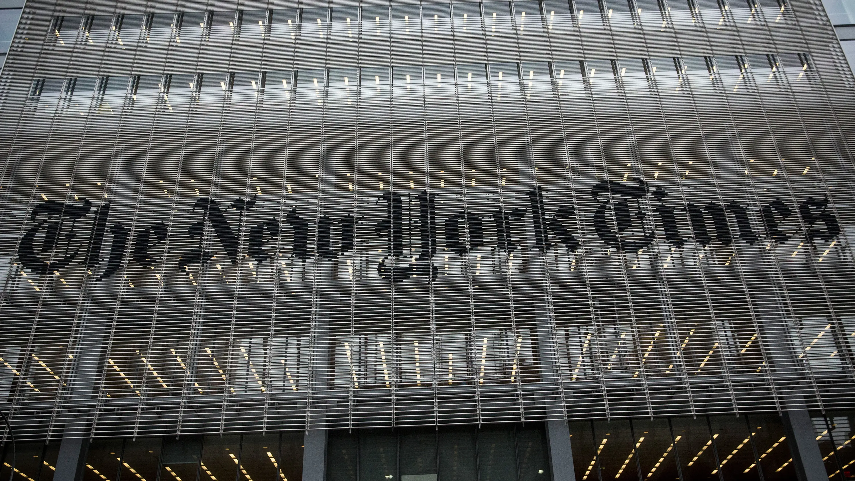Fachada del peri&oacute;dico 'The New York Times'