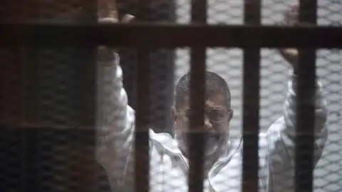 El depuesto presidente egipcio Mohamed Mursi El depuesto presidente egipcio Mohamed Mursi
