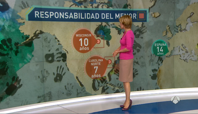 Comparativa de la responsabilidad del menor Comparativa de la responsabilidad del menor
