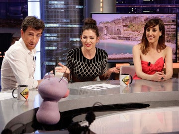 Úrsula Corberó y Natalia de Molina en El Hormiguero 3.0