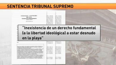 El Supremo declara que el nudismo no es un derecho fundamental