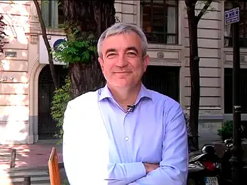 Luis Garicano, coordinador económico de Ciudadanos, en una entrevista en Espejo Público Luis Garicano, coordinador económico de Ciudadanos, en una entrevista en Espejo Público