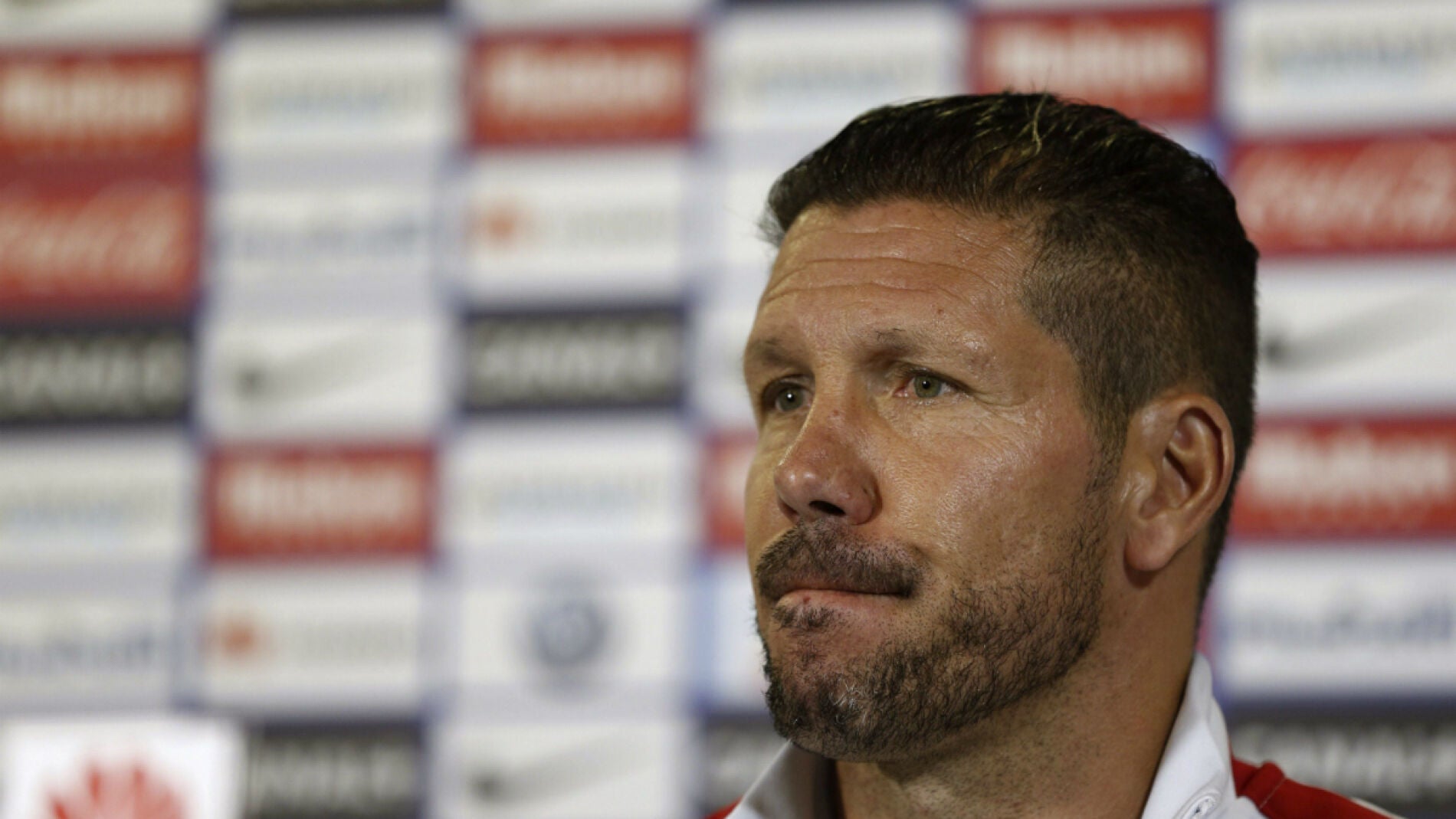 Diego Simeone, en rueda de prensa