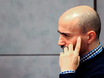 Juan Carlos Aguilar, conocido como el falso monje shaolín Juan Carlos Aguilar, conocido como el falso monje shaolín