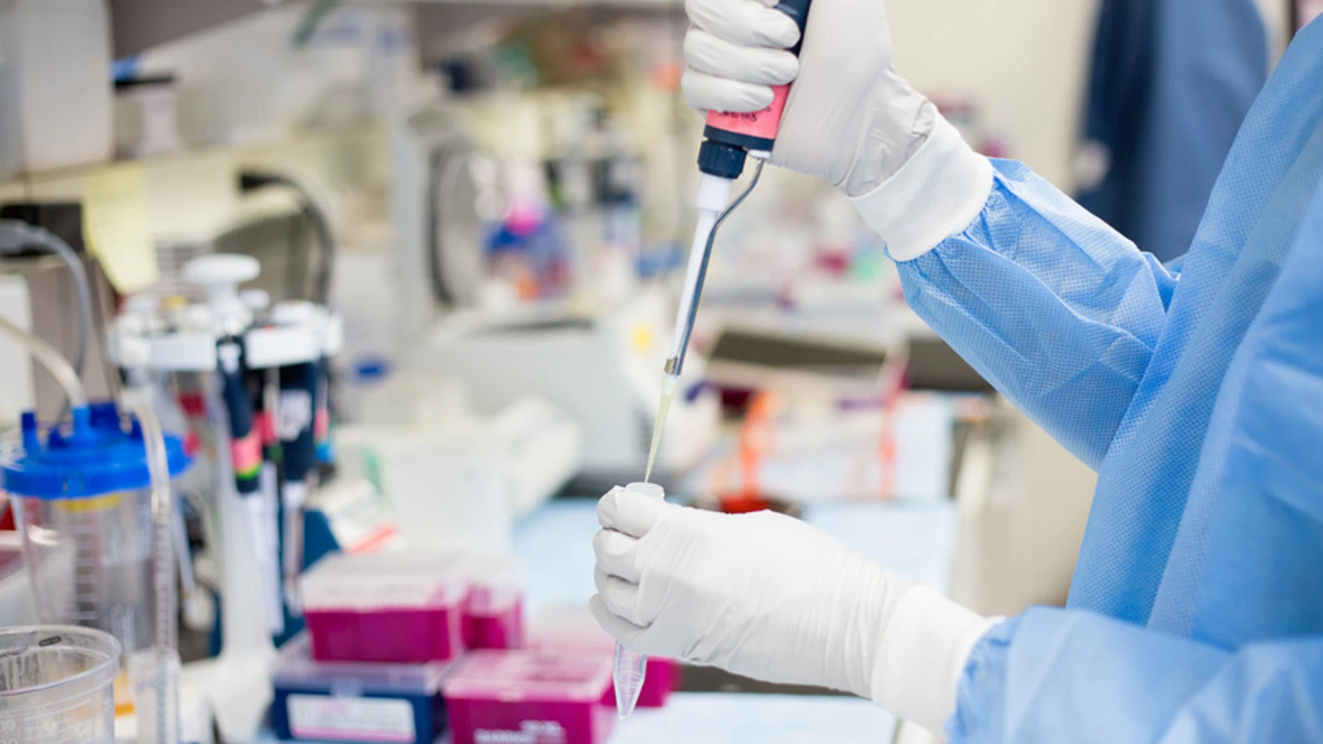 Científicos investigando Científicos investigando