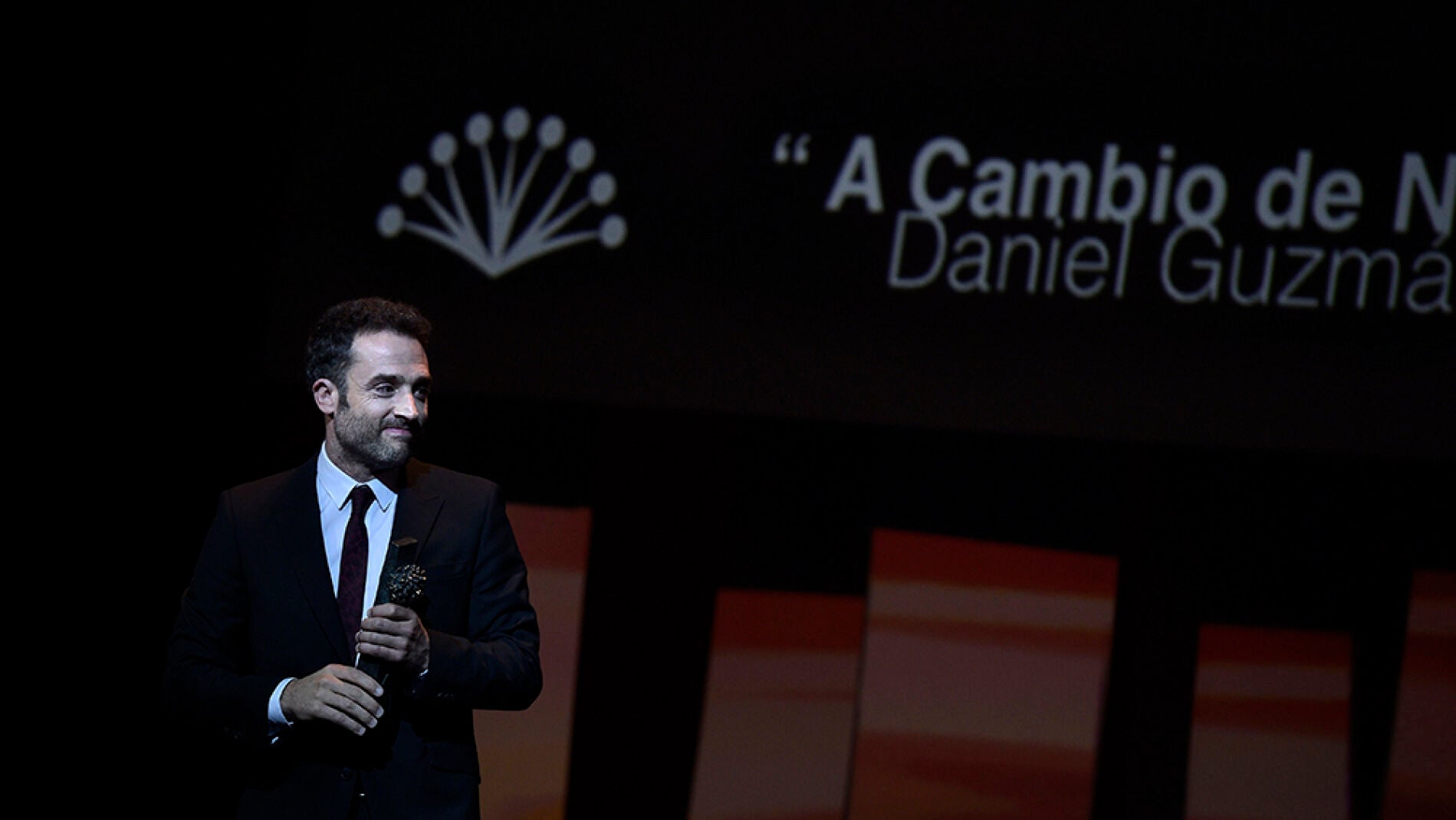 Daniel Guzmán recoge la Biznaga de Oro el Málaga