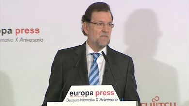 Mariano Rajoy anuncia una previsión de crecimiento para 2015 del 2,9%