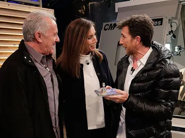 Víctor Manuel, Ana Belén y Pablo Motos en El Hormiguero 3.0 Víctor Manuel, Ana Belén y Pablo Motos en El Hormiguero 3.0