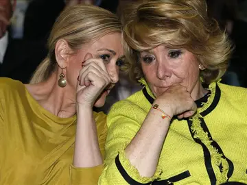 Cristina Cifuentes y Esperanza Aguirre Cristina Cifuentes y Esperanza Aguirre