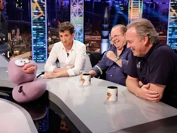 Bertín Osborne y Arévalo con Barrancas y Petancas en El Hormiguero 3.0 Bertín Osborne y Arévalo con Barrancas y Petancas en El Hormiguero 3.0