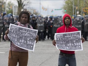 George Floyd: Manifestación por Freddie Gray