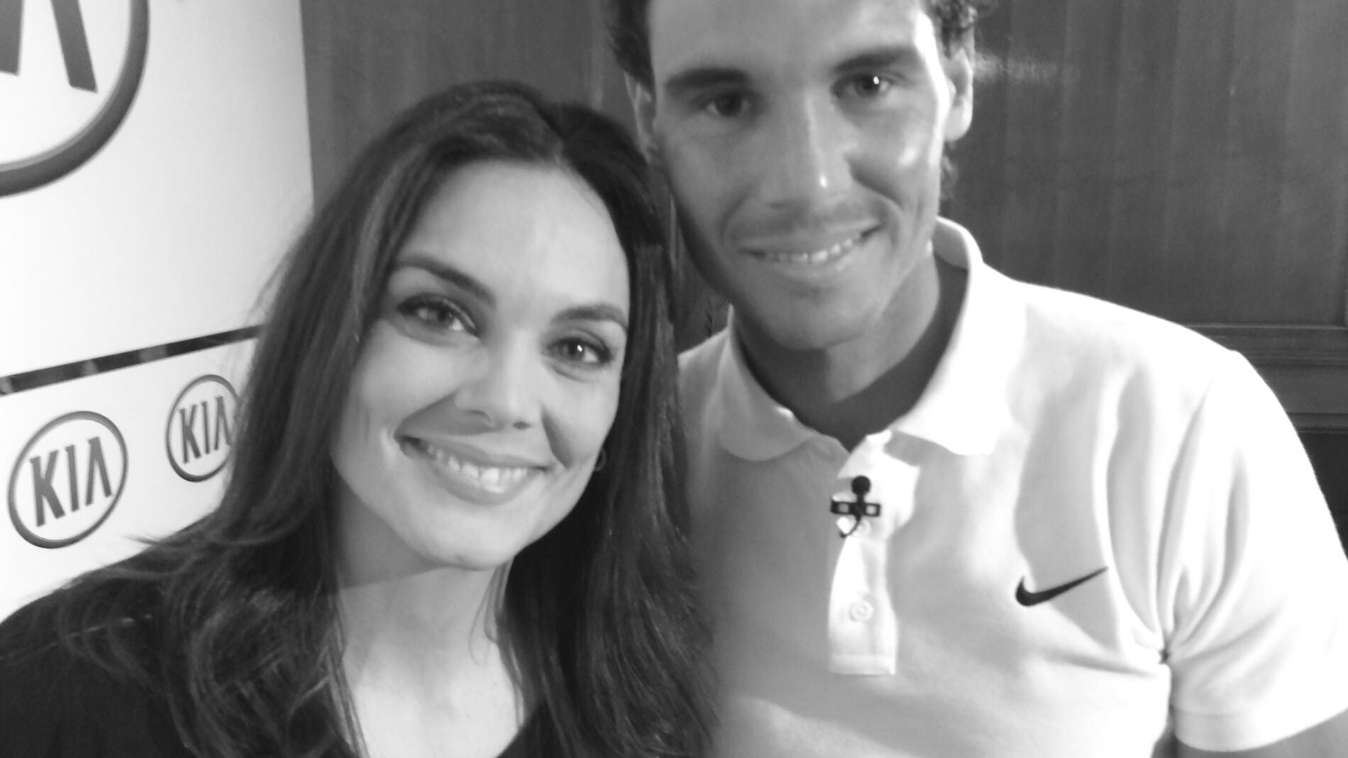 Rafa Nadal y M&oacute;nica Carrillo