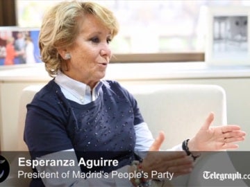 Esperanza Aguirre, entrevistada por The Telegraph
