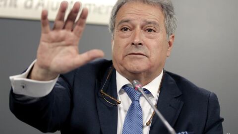 El presidente de la Diputaci&oacute;n de Valencia, Alfonso Rus, a quien el PPCV ha suspendido de militancia.