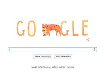 Doodle especial de Google con motivo del Día de la madre.