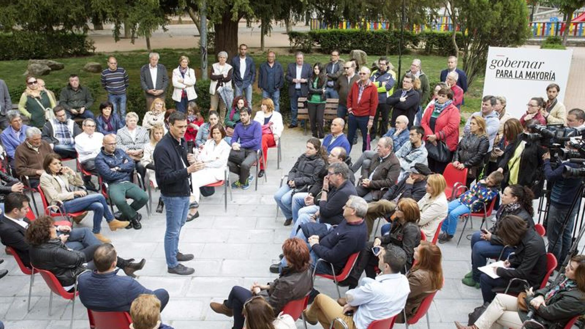 El secretario general del PSOE, Pedro S&aacute;nchez