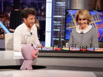 Esperanza Aguirre con Trancas y Barrancas en El Hormiguero 3.0