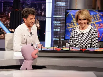 Esperanza Aguirre con Trancas y Barrancas en El Hormiguero 3.0 Esperanza Aguirre con Trancas y Barrancas en El Hormiguero 3.0
