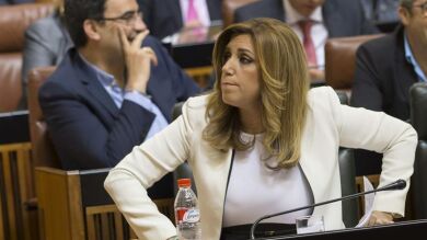 Susana Díaz no logra la investidura en primera votación al obtener sólo el apoyo del PSOE