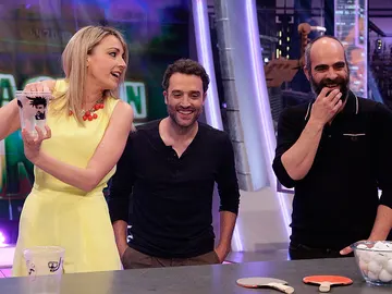 Anna Simon, Daniel Guzmán y Luis Tosar en El Hormiguero 3.0 Anna Simon, Daniel Guzmán y Luis Tosar en El Hormiguero 3.0