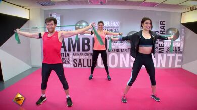 Entrenamiento con banda elástica