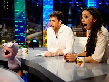 Oona Chaplin con Trancas y Barrancas en El Hormiguero 3.0 Oona Chaplin con Trancas y Barrancas en El Hormiguero 3.0