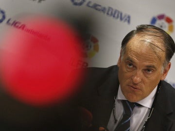 Tebas, presidente de la Liga